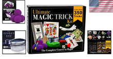 Load image into Gallery viewer, Professional Quality Magic Trick Kit with 350 Tricks and Learning Tutorials