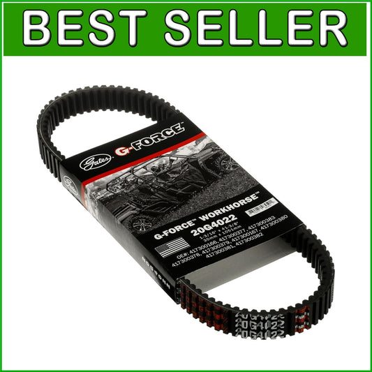 Durable G-Force CVT Belt - Machined 41.37" Long for Enhanced Vehicle Performance