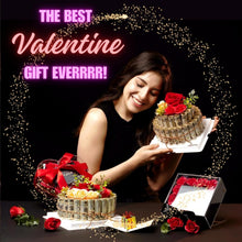 Load image into Gallery viewer, Durable Money Pull-out Surprise Box with Red Roses - Perfect for Any Occasion