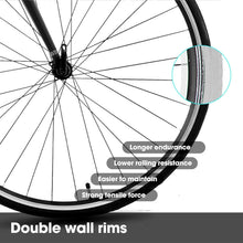 Load image into Gallery viewer, High-Performance 700C HILAND Road Bike for Men &amp; Women - Lightweight Aluminum