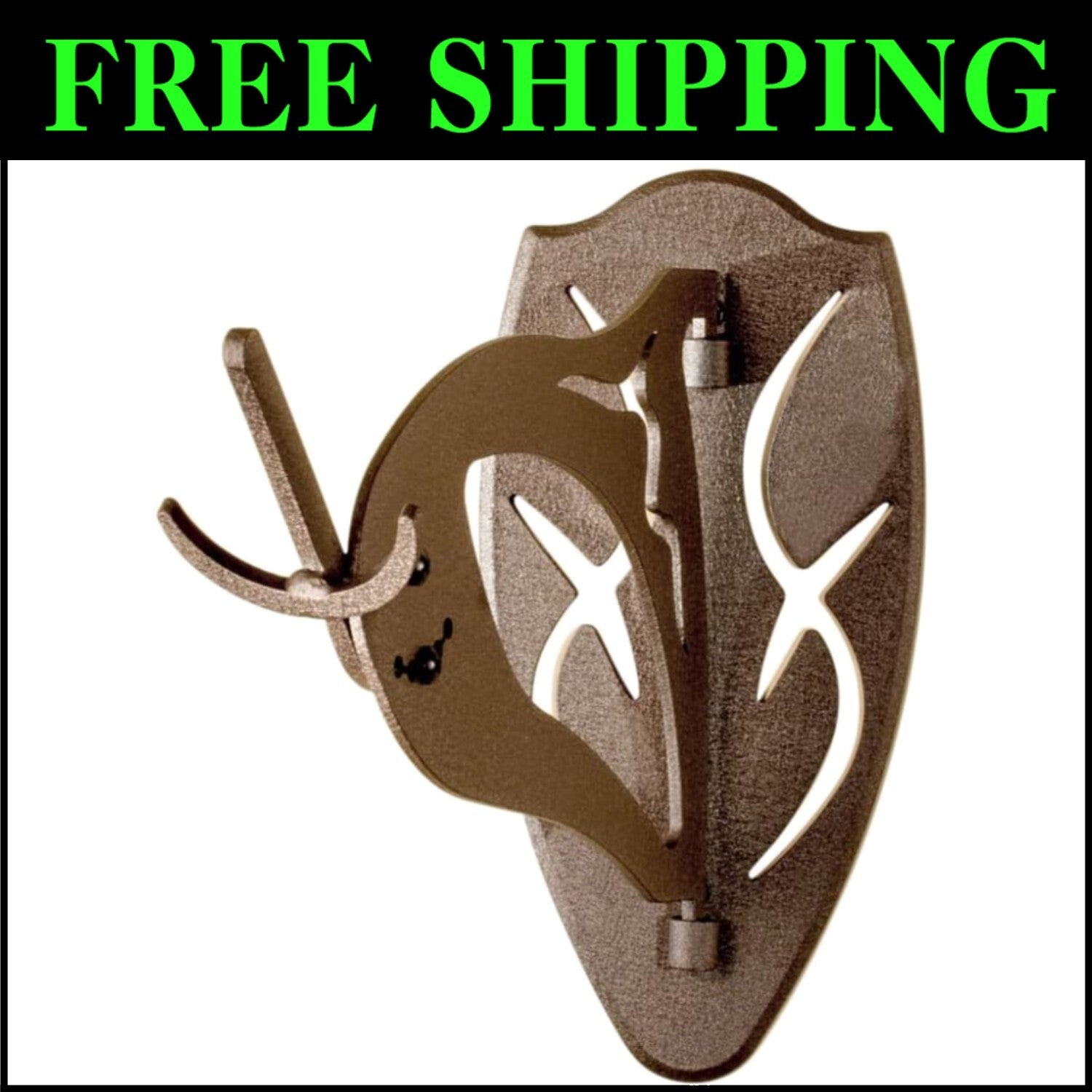 Big Hooker Trophy Mount Kit – Elegant Hanger for Elk, Moose & Caribou Skulls