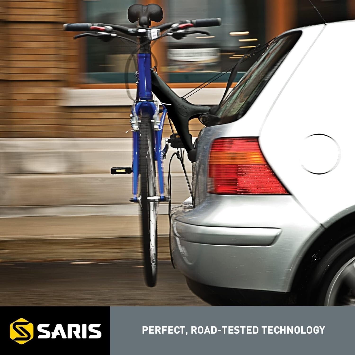 Eco-Friendly 1-Bike Trunk Rack - Easy Install, Zero Adjustments Needed