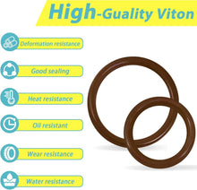 Load image into Gallery viewer, Versatile 30-Size Viton O-Ring Assortment Kit - Ideal for Automotive and More