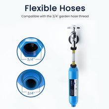 Load image into Gallery viewer, Coconut Carbon Garden Hose Filter - Ultimate Chlorine Removal for Pools &amp; Spas
