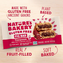 Load image into Gallery viewer, Nutritious Gluten-Free Fig Bars – Pomegranate Flavor, Perfect for Families
