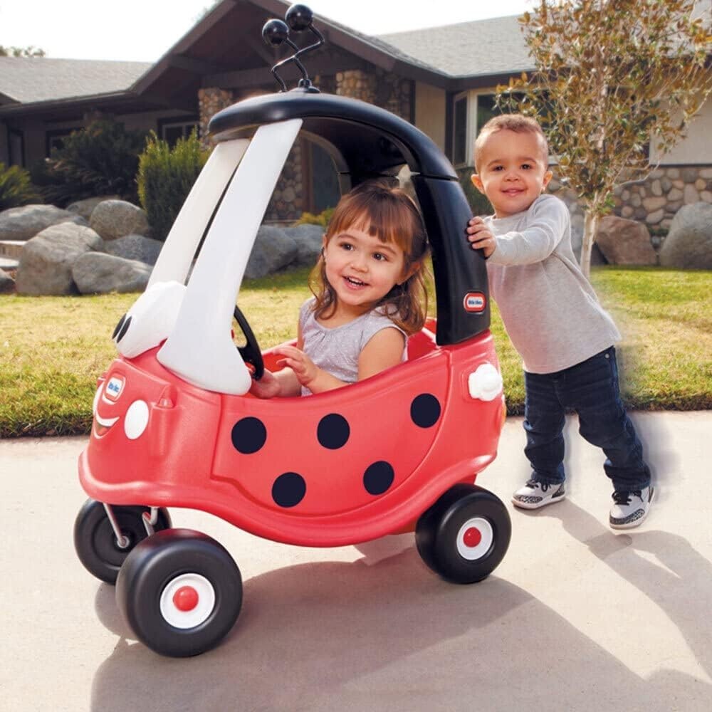 Durable Ladybug Cozy Coupe Ride-On Car for Kids, Perfect for Toddlers Age 18M-5Y