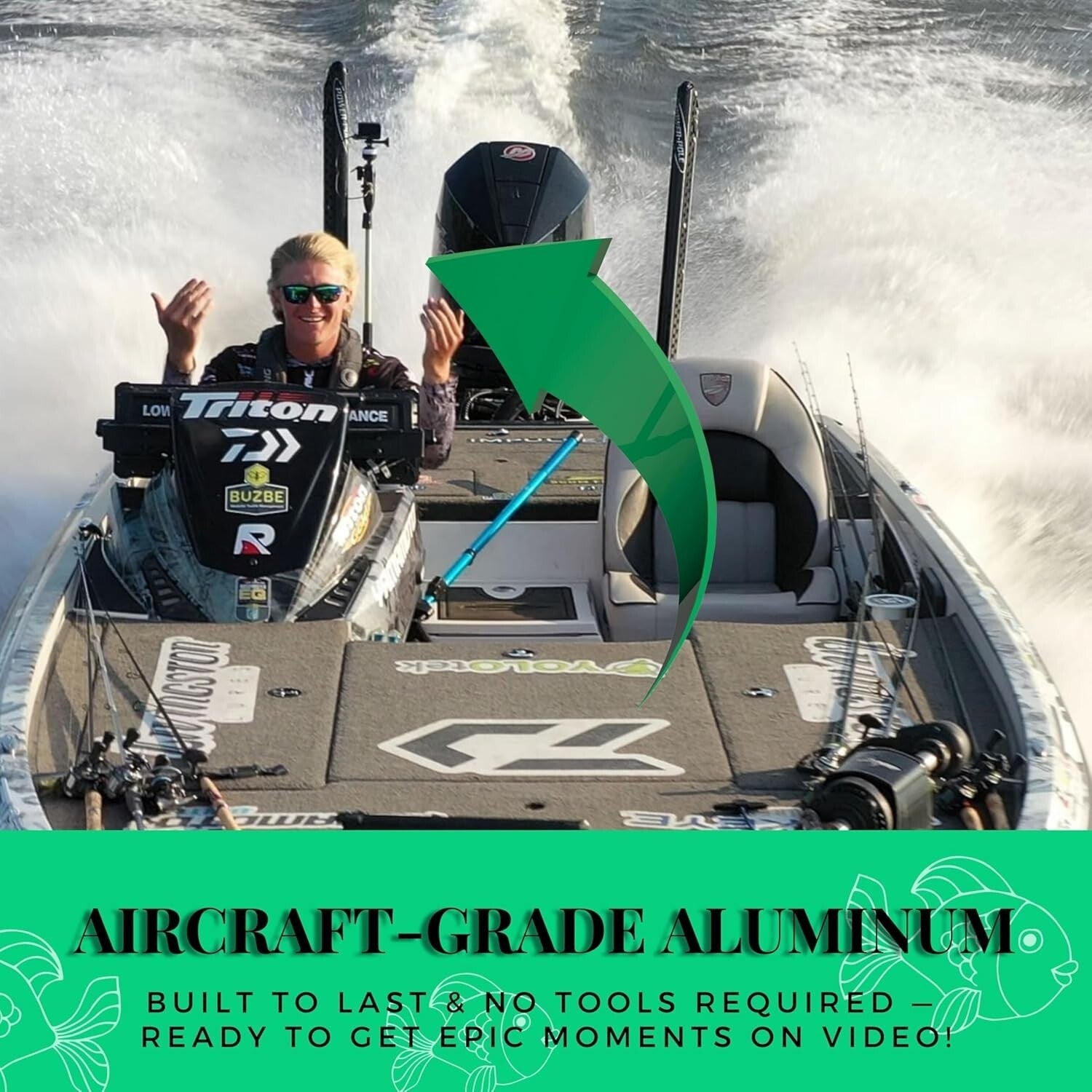 Veteran-Owned LED Boat Navigation Lights Superbundle for GoPro & Action Cameras