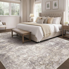 Load image into Gallery viewer, 9x12 Washable Area Rug with Non-Slip Backing - Ideal for Living Room &amp; Dining