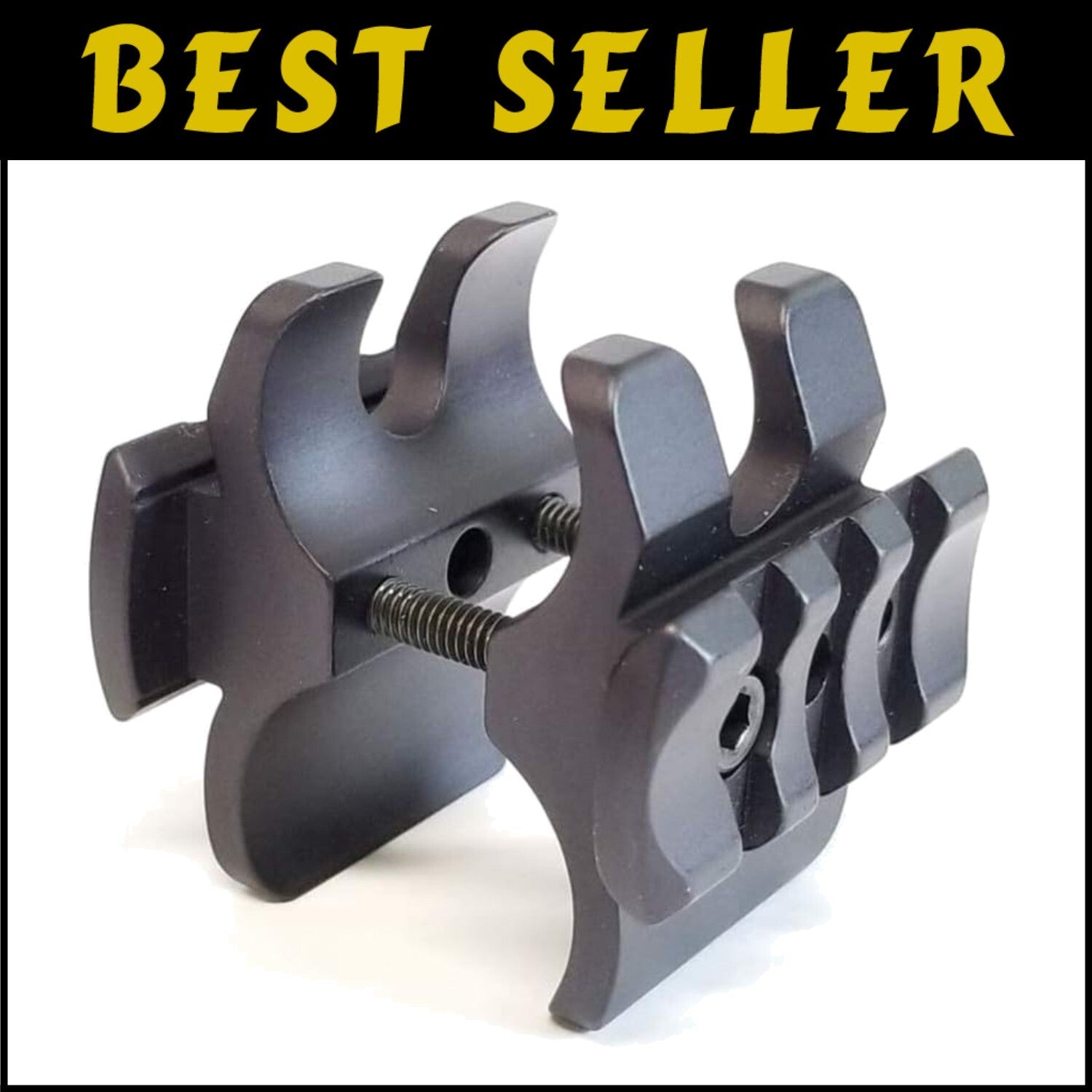 Low Profile Aluminum Light Mount for Firearms - Quick and Easy Installation