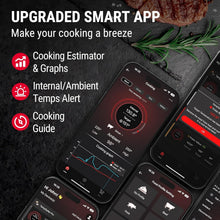 Load image into Gallery viewer, Wireless Bluetooth Meat Thermometer with App and Unlimited Range – 1050°F