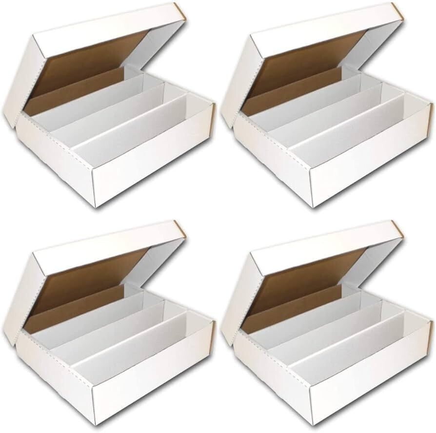 8-Pack Monster Storage Box for 3,200 Trading & Gaming Cards - Organize with Ease