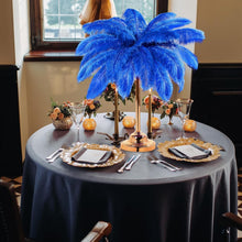 Load image into Gallery viewer, Natural 14-16 Inch Blue Ostrich Feathers - Perfect for Wedding Centerpieces