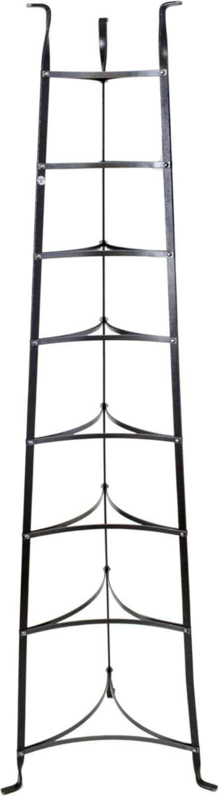 Durable 8-Tier Free Standing Cookware Rack - Stylish Kitchen Organizer