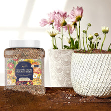 Load image into Gallery viewer, Organic Perennial Wildflower Seed Mix, 1 lb Shaker for Effortless Planting