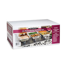 Load image into Gallery viewer, Ultimate Disposable Buffet Party Set with Methanol Fuel and Serving Utensils