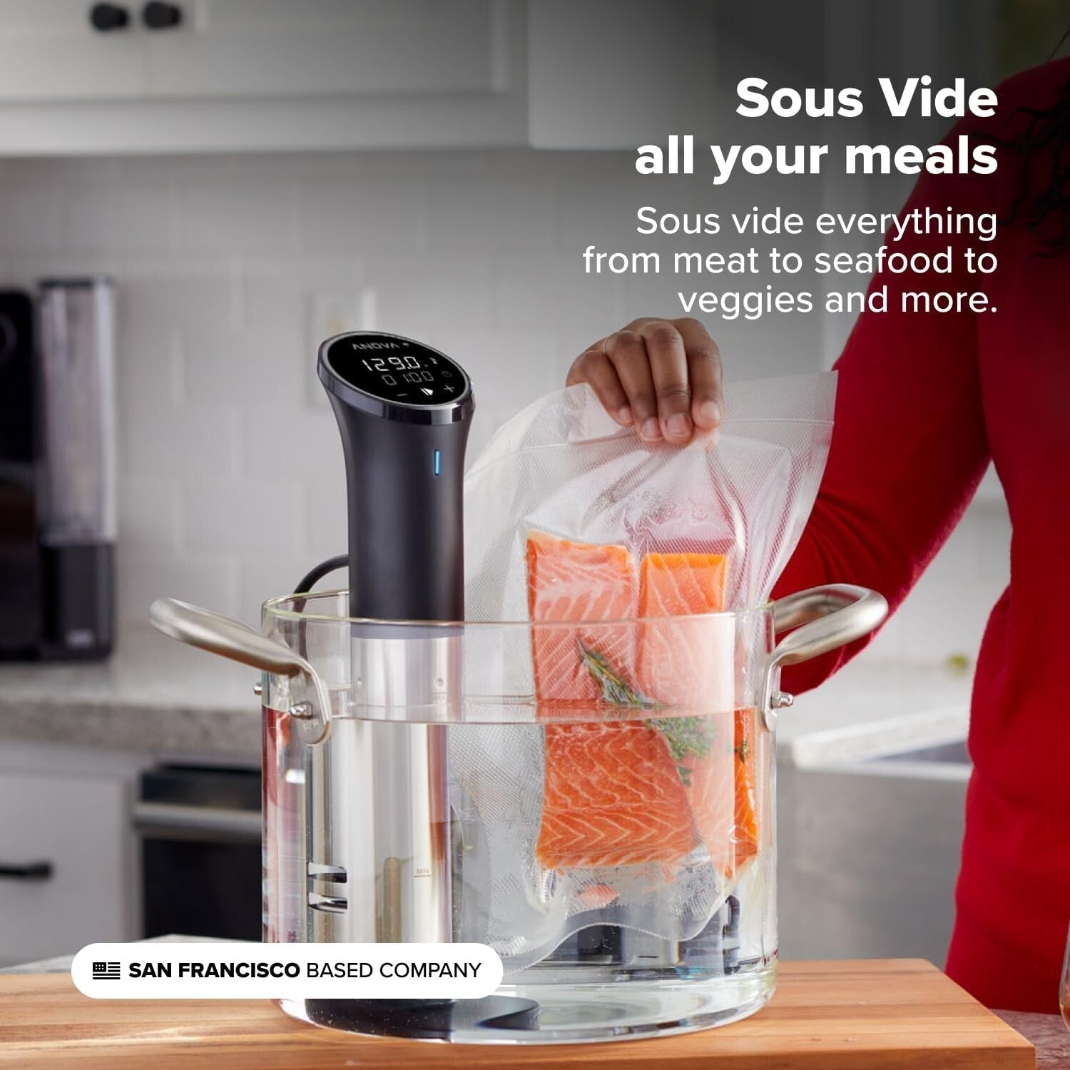 Anova Precision Cooker 3.0 with WiFi - Effortless Sous Vide Cooking at Home