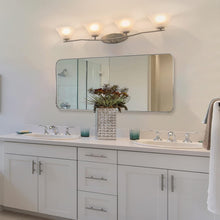Load image into Gallery viewer, Modern 48"L x 18"W Full Length Mirror with Stainless Steel Frame - Easy Install