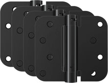 Load image into Gallery viewer, Soft Close Door Hinges - 4 Pack, Matte Black, Ideal for Residential &amp; Commercial