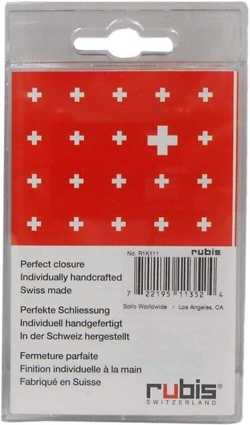 Lightweight Rubis Swiss Slanted Tip Tweezers - 3.75'' for Flawless Hair Removal