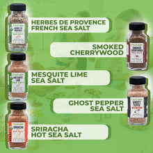 Load image into Gallery viewer, Sampler-Sized Organic Sea Salts - 10 Artisan Blends for Culinary Creativity
