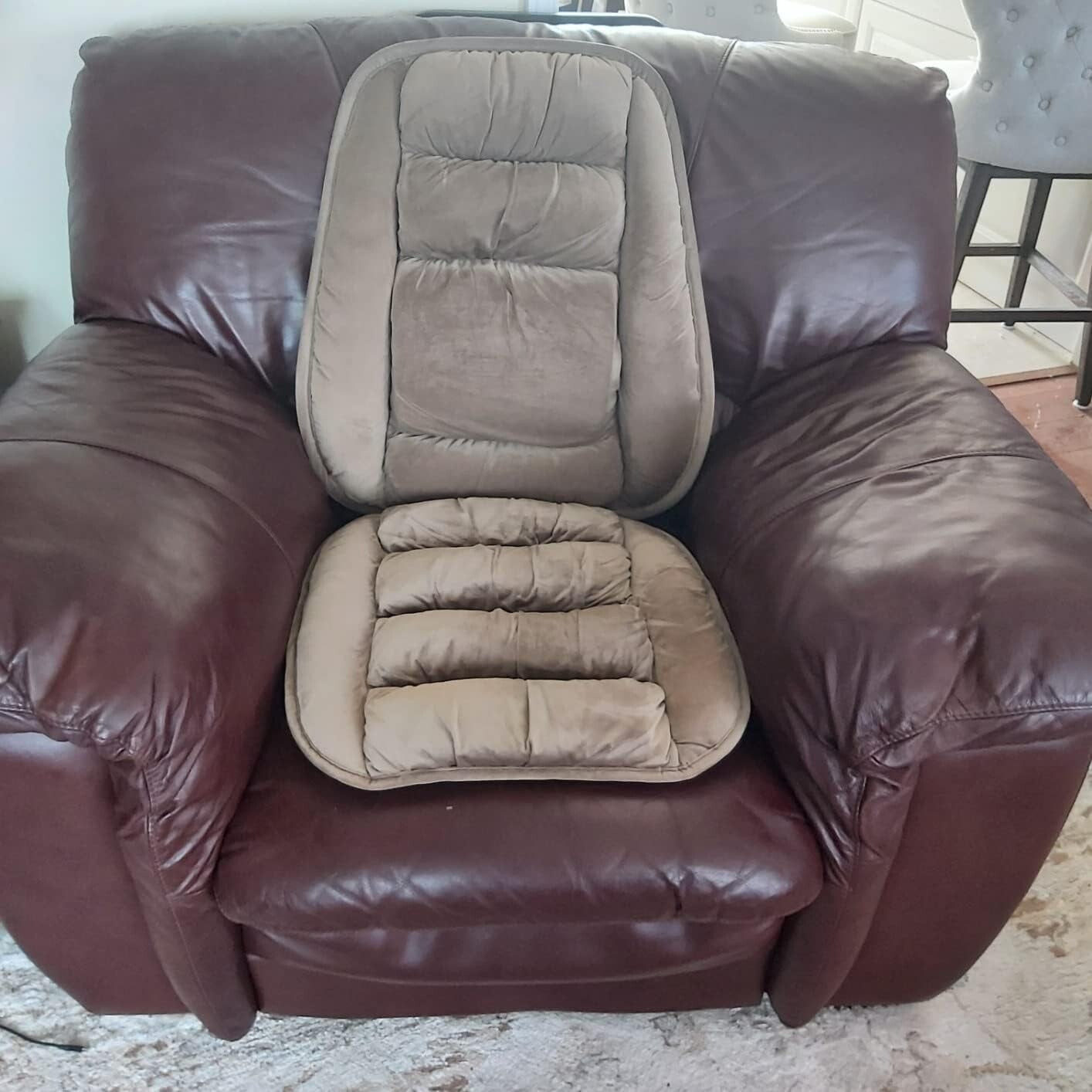 Ergonomic Lumbar Support Cushion Set for Office & Home - Nonslip & Comfortable