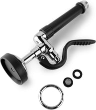 Load image into Gallery viewer, Commercial Grade Pre-Rinse Sprayer - Chrome Finished Black with Water Efficiency