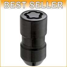 Load image into Gallery viewer, Locking Lug Nuts Set | 14x1.5 Black Chrome Wheel Locks for Ultimate Security