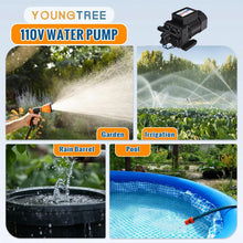 Load image into Gallery viewer, Professional-Grade Water Pump - 110V, 6.0 GPM, Perfect for Home &amp; Industrial Use