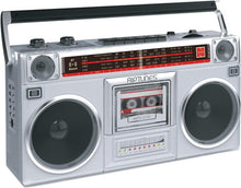 Load image into Gallery viewer, Vintage 80s Style Radio Cassette Player with Bluetooth &amp; USB-Micro SD Slots