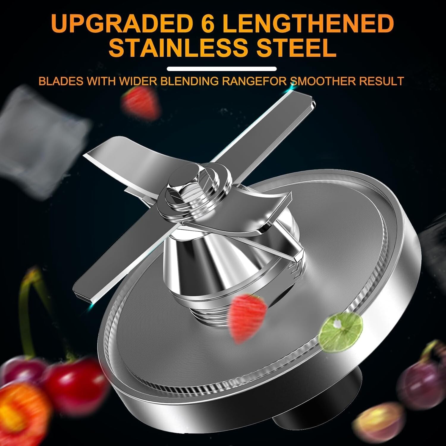 Versatile 2200W Blender for Smoothies & Juices - Perfect for Home & Commercial