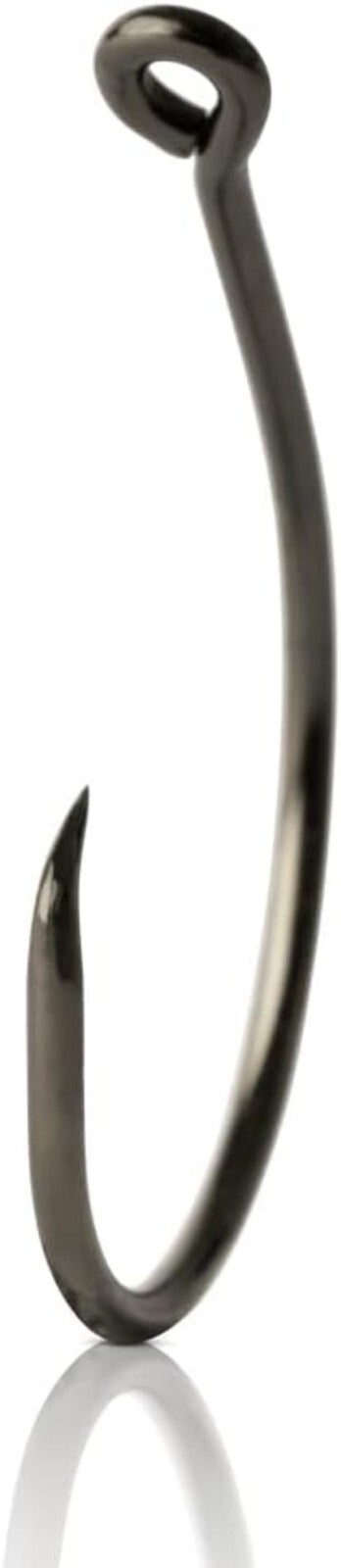 Demon Perfect Inline Circle Hook - 1X Fine Wire Fishing Hook, Wide Gap Design