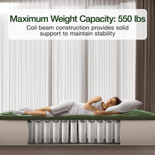 Load image into Gallery viewer, Portable Blow Up Mattress with Slip-Resistant Base - Ideal for Camping &amp; Guests