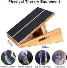 Load image into Gallery viewer, Versatile Incline Stretch Board with Side Handle for Safe Use - Durable Wood