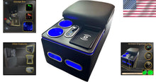 Load image into Gallery viewer, Elegant Car Center Console Organizer with Fast Charging &amp; Space-Saving Design