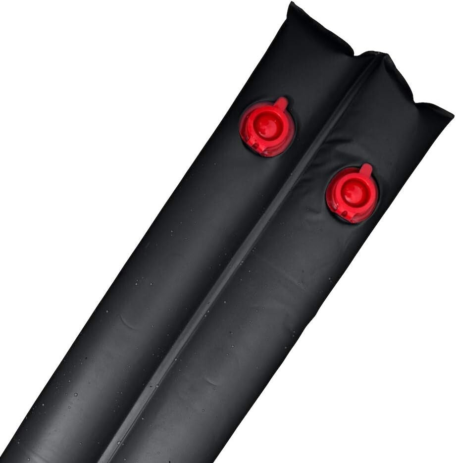 Heavy-Duty 10-Pack Pool Cover Water Bags, 8 ft. Dual Chamber - Winter Ready