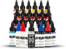 Load image into Gallery viewer, Dynamic 30-Color Tattoo Ink Set - 1oz Pre-Dispersed Professional Quality