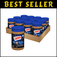 Load image into Gallery viewer, Nutritious 12-Pack of Chunky Gluten-Free Peanut Butter with Plant-Based Protein