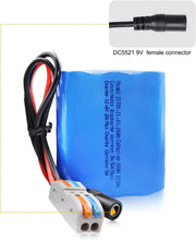 Load image into Gallery viewer, Versatile 12V 10000mAh Lithium Battery with Charger for RC Cars &amp; DIY Projects