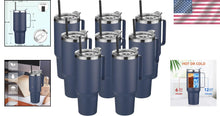 Load image into Gallery viewer, Sweat Proof 40 oz Stainless Steel Tumbler with Handle - Ideal for Any Occasion