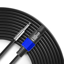 Load image into Gallery viewer, 2-Pack 50 ft Speakon to 1/4" Male Speaker Cable - Professional Audio Performance
