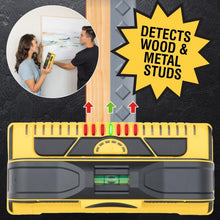 Load image into Gallery viewer, Accurate Stud Finder with Live Wire Meter – Ideal for Construction &amp; Renovation