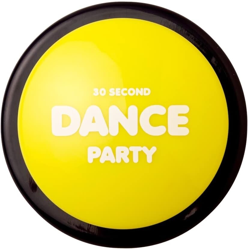 Glow-In-The-Dark Dance Party Buttons (8-Pack) - Transform Any Moment into Fun