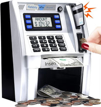 Load image into Gallery viewer, Kid-Friendly ATM Savings Bank with Debit Card &amp; Memory Function for Smart Saving