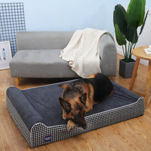 Load image into Gallery viewer, Comfort-Enhancing Orthopedic Dog Bed with Removable Cover - Ideal for Big Dogs