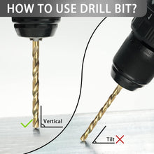 Load image into Gallery viewer, Ultimate 29 Piece Cobalt Drill Bits Set - Versatile for Wood, Plastic &amp; Metal