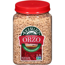 Load image into Gallery viewer, Nutritious Whole Wheat Orzo Pasta 4-Pack - Non-GMO, High Protein - 26.5-Oz Jars