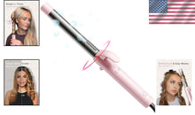 Load image into Gallery viewer, Upgraded 1-Inch Self-Rotating Curling Wand for Stunning Beach Waves in 8 Minutes