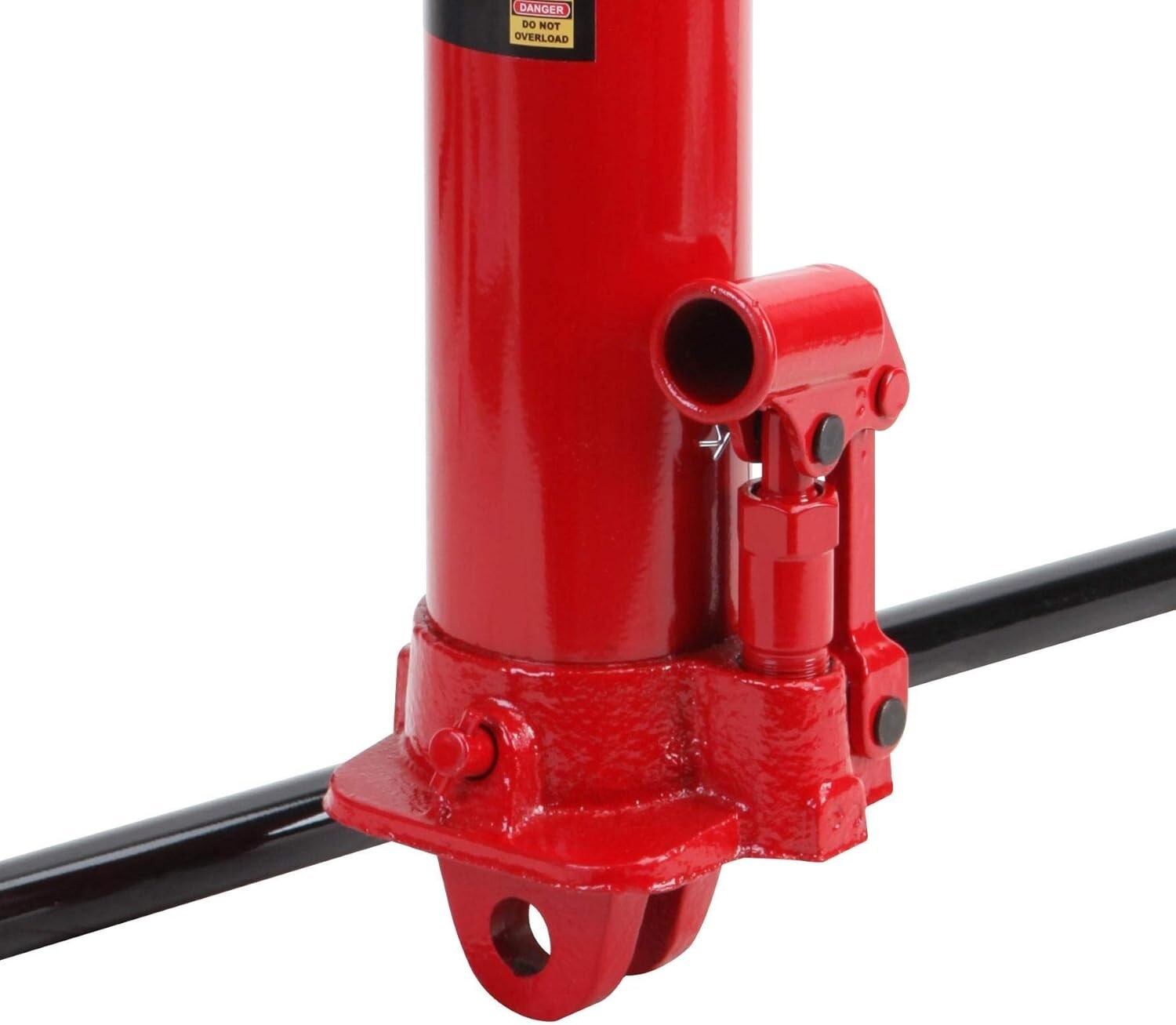 Premium 3 Ton Hydraulic Jack with Clevis Base - Ideal for Workshops & Home Use
