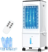 Load image into Gallery viewer, 3-in-1 Portable Evaporative Air Cooler with 9.5L Water Tank &amp; Remote Control