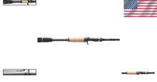 Load image into Gallery viewer, Versatile Fury Series Fishing Rod: Heavy Action for Frogs &amp; Swimbaits, 7'3"